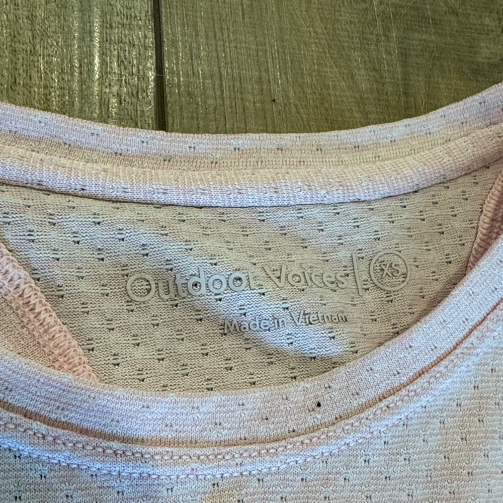 Outdoor Voices Blush Pink Tank Top - Picture 2 of 3